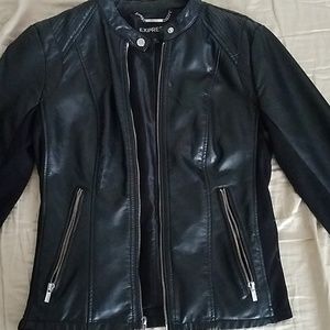 Express leather jacket